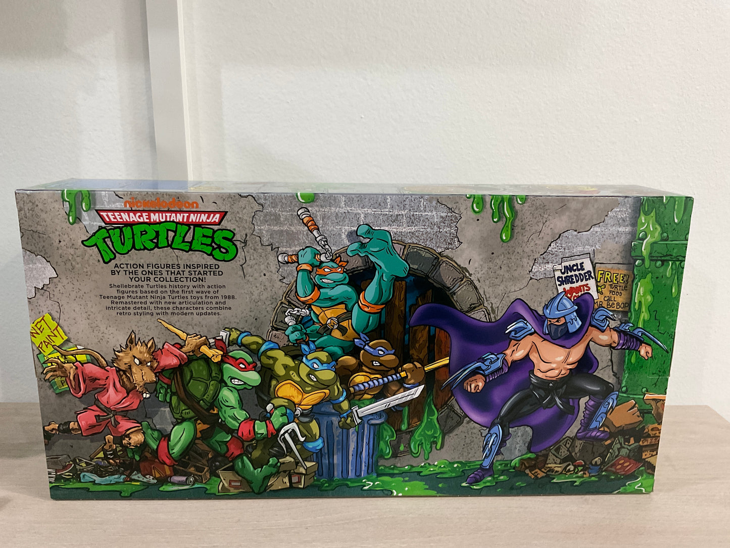 Teenage Mutant Ninja Turtles Classic 1988 Remastered Action Figure 6-Pack