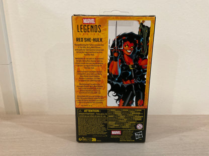 Marvel Legends Red She-Hulk 6-Inch Action Figure Hasbro
