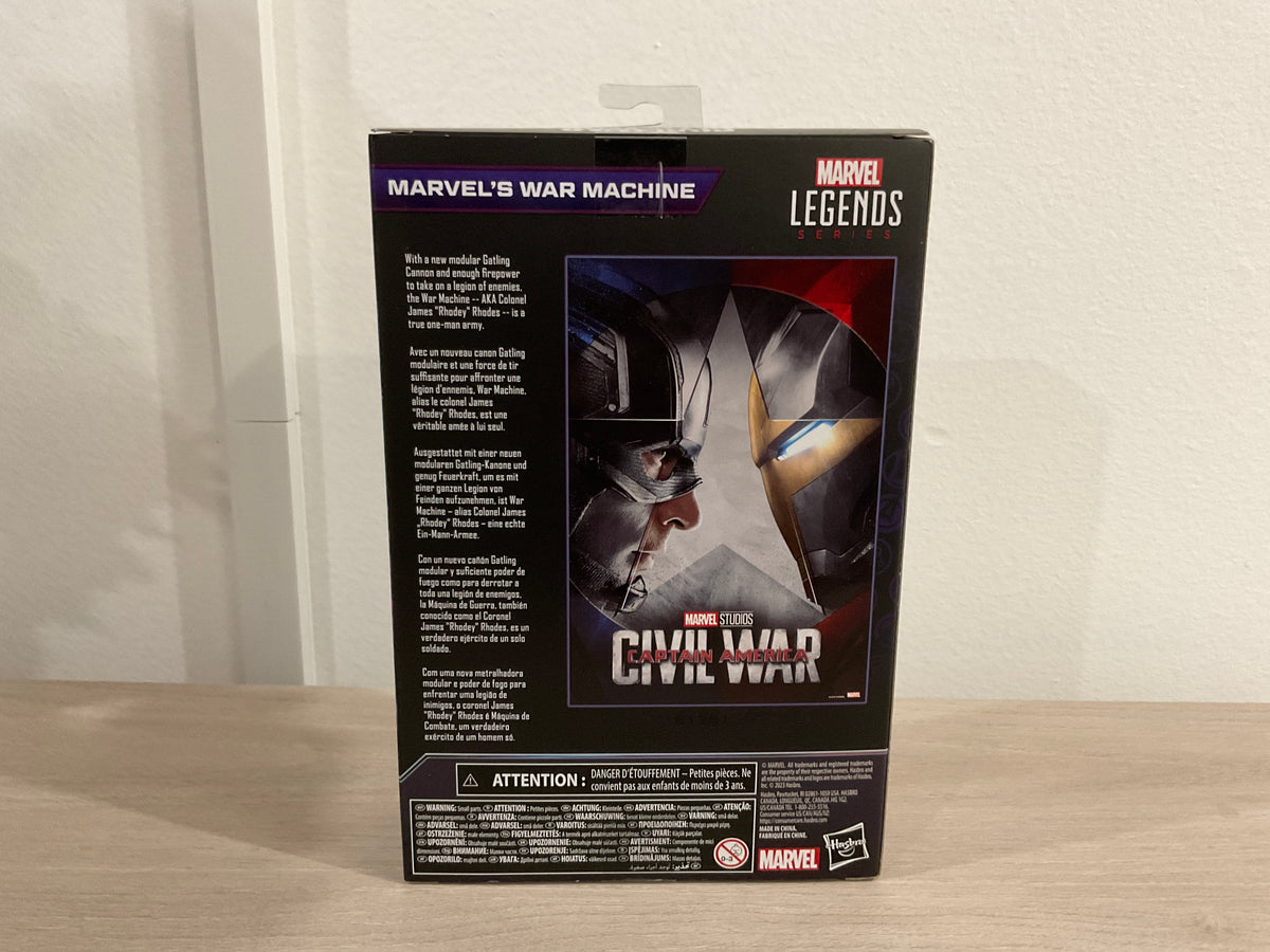 Marvel Legends Infinity Saga War Machine (Captain America: Civil War) 6" Action Figure