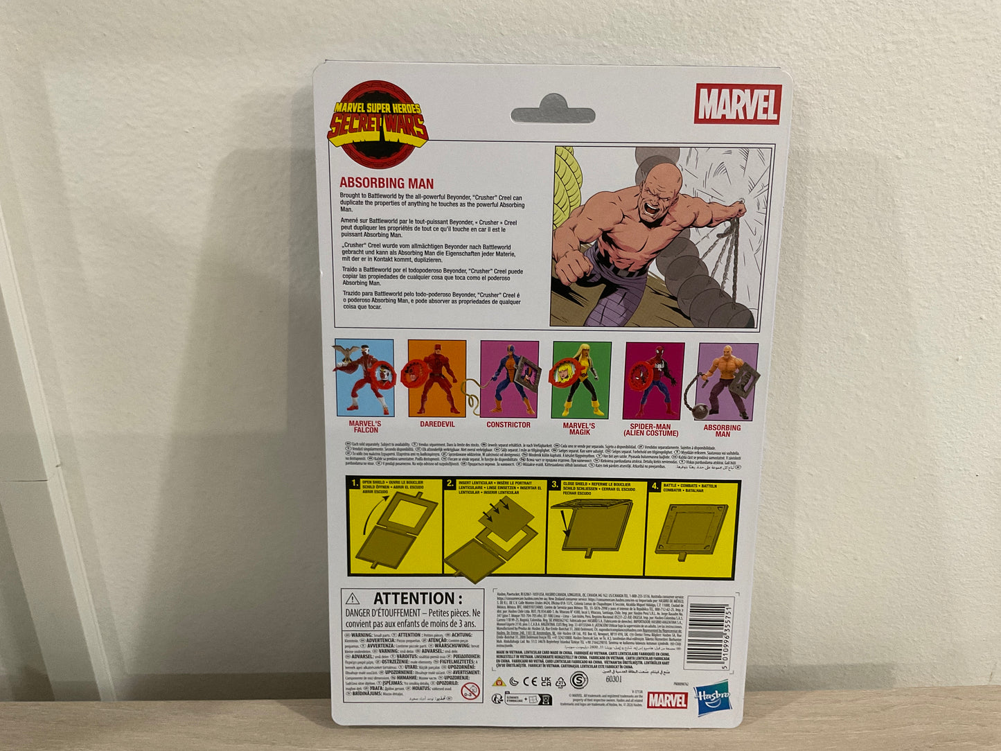 Secret Wars Marvel Legends Series Absorbing Man 6-Inch Action Figure