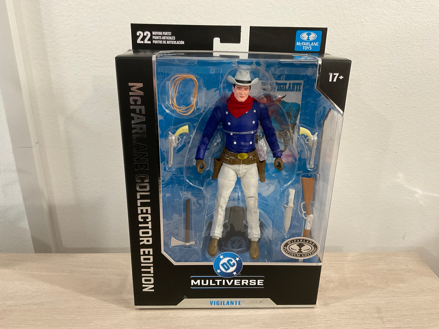 DC Multiverse Vigilante Platinum Chase #56 McFarlane Collector Edition 7-In Figure
