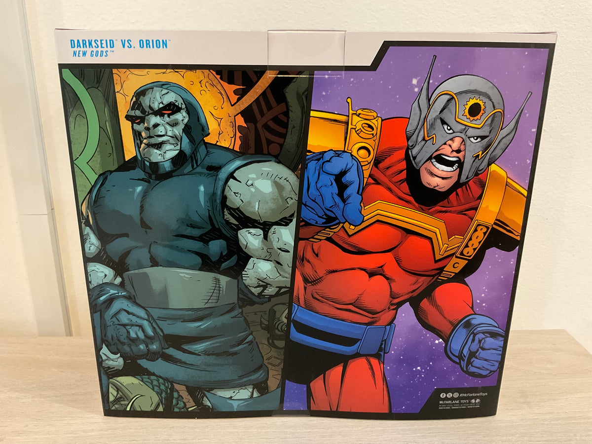 DC Multiverse Darkseid vs. Orion 7" & Megafig Action Figure 2-Pack – McFarlane Toys
