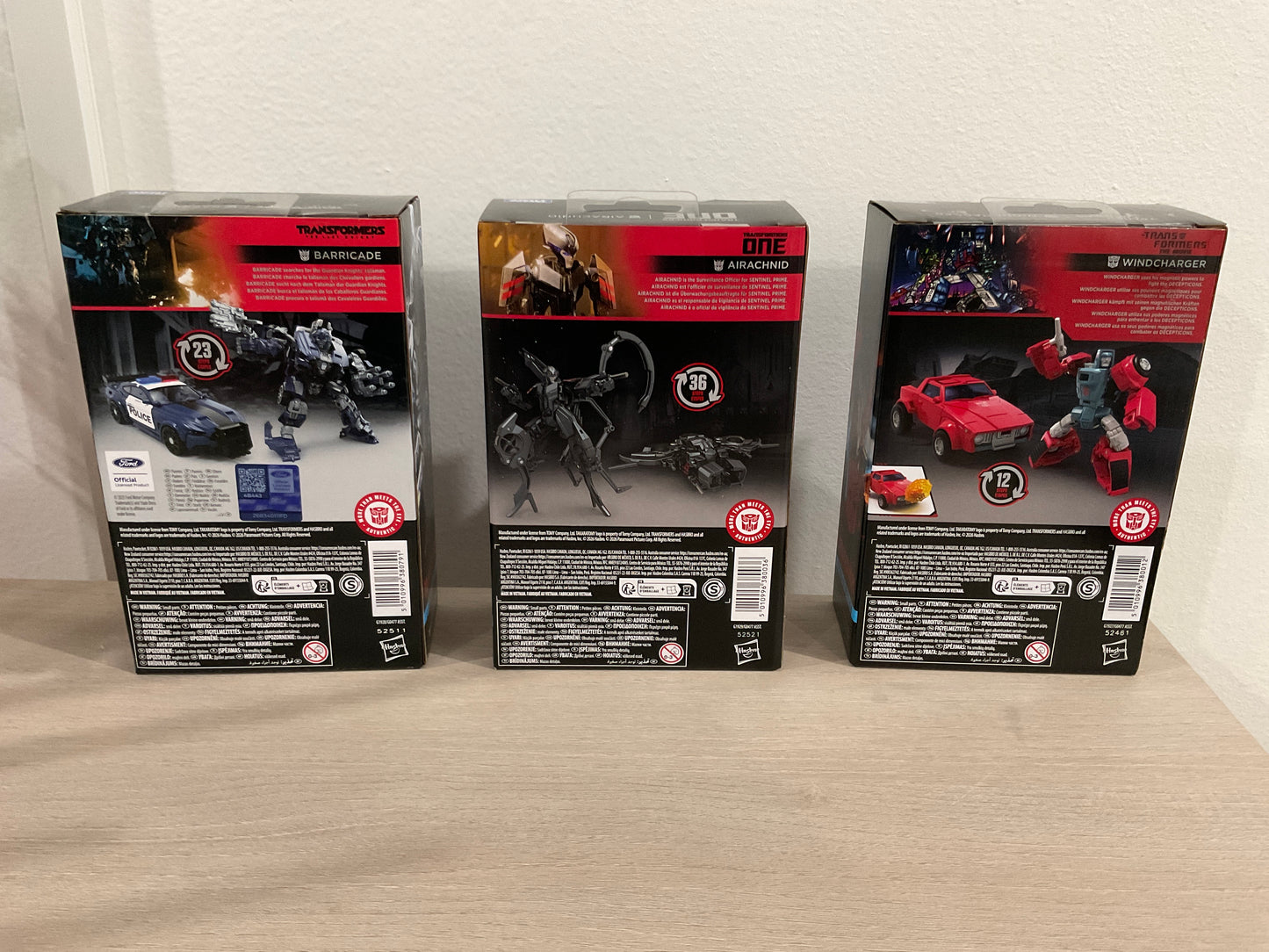 Transformers Studio Series Premier Deluxe Wave 29 Case of 3 Action Figures