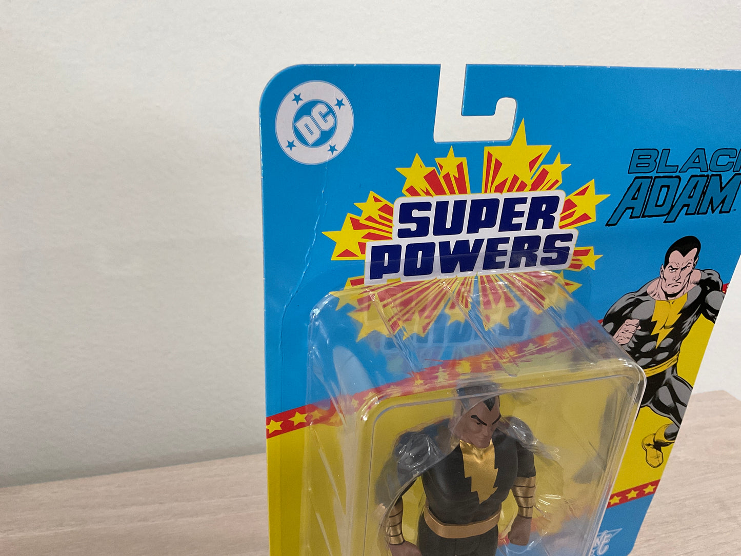 DC Super Powers Black Adam 4 1/2-Inch Scale Action Figure Substandard Card