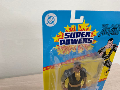 DC Super Powers Black Adam 4 1/2-Inch Scale Action Figure Substandard Card