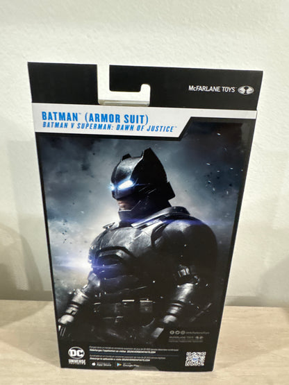 DC Multiverse Armored Batman – Dawn of Justice Platinum Chase 7" Figure