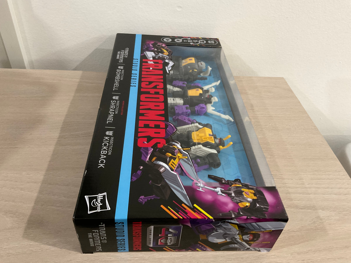 Transformers Studio Series The Transformers: The Movie MTMTE Collection Insecticons 3-Pack