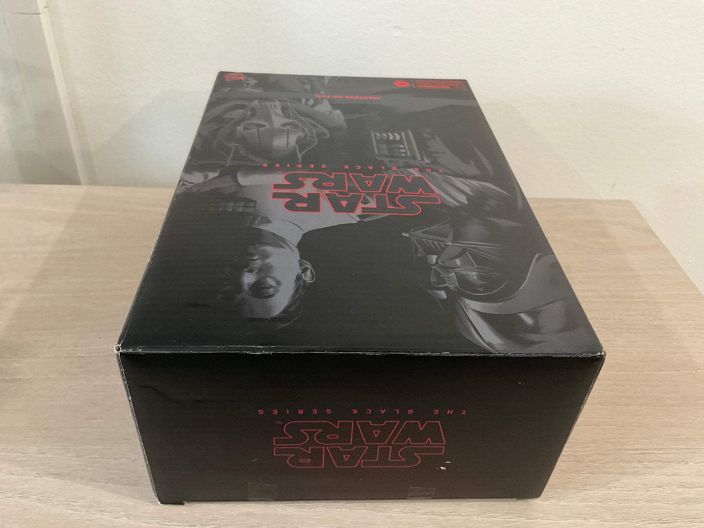 Star Wars Black Series Masters of Evil 3-Pack Vader Thrawn Grievous (Substandard Box)