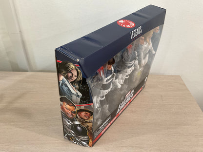 Marvel Legends Series S.H.I.E.L.D. 3-Pack – Dum Dum Dugan, Sharon Carter & Nick Fury Jr. 6" Figures (Damaged Packaging 3)