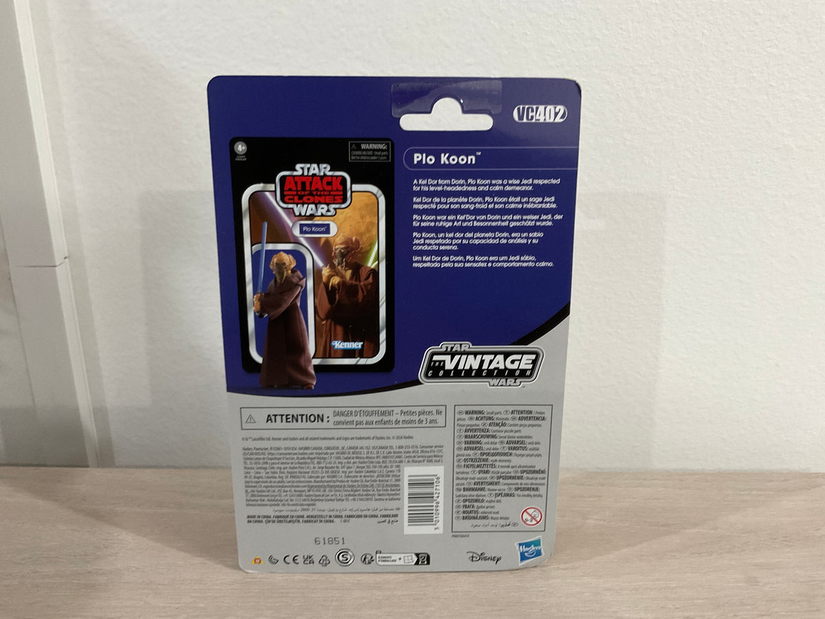 Star Wars The Vintage Collection Plo Koon 3 3/4" Action Figure - Substandard Card 1