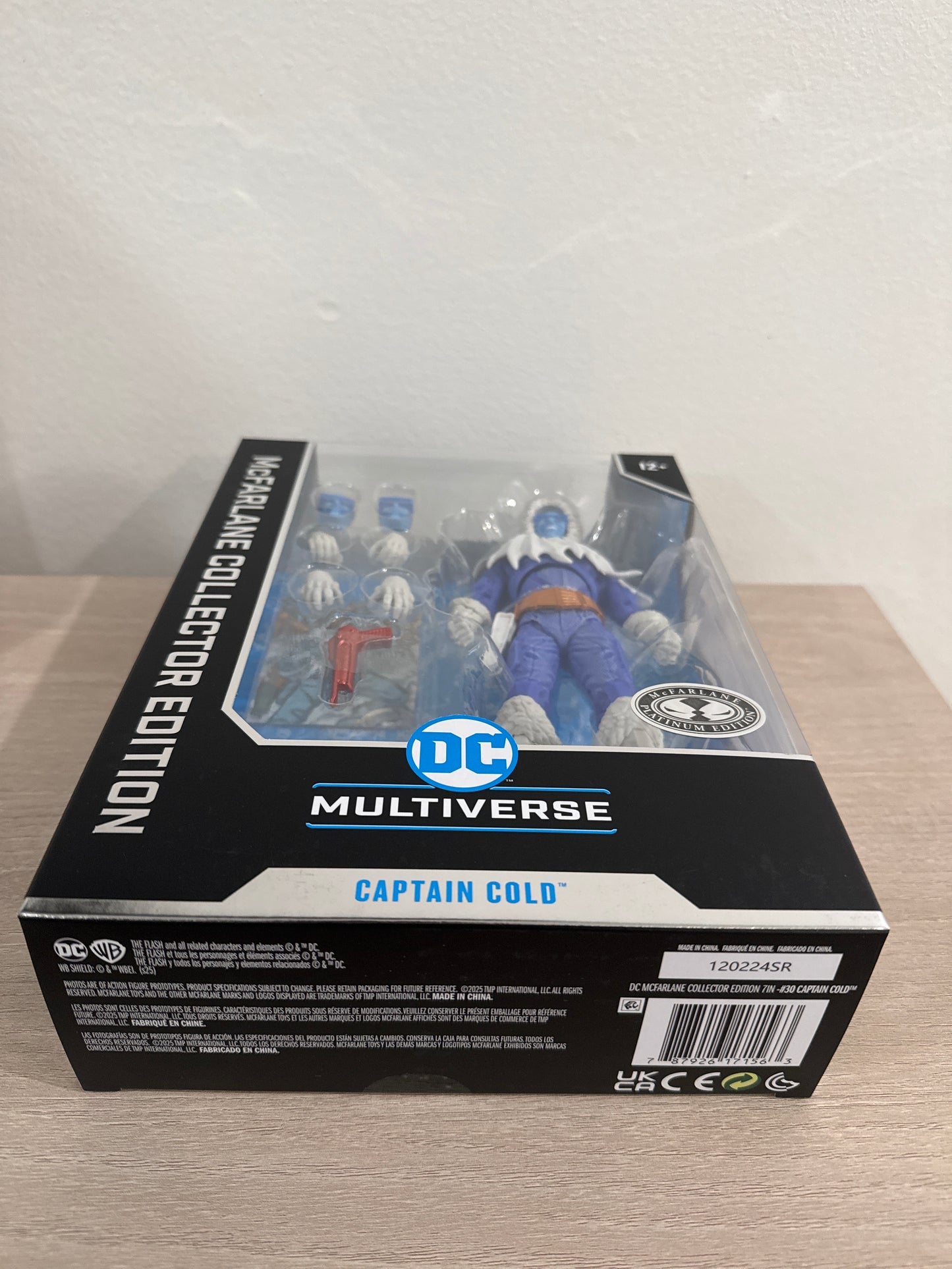 DC Multiverse Captain Cold 7-Inch Action Figure – Platinum Edition #30 (Chase Variant)