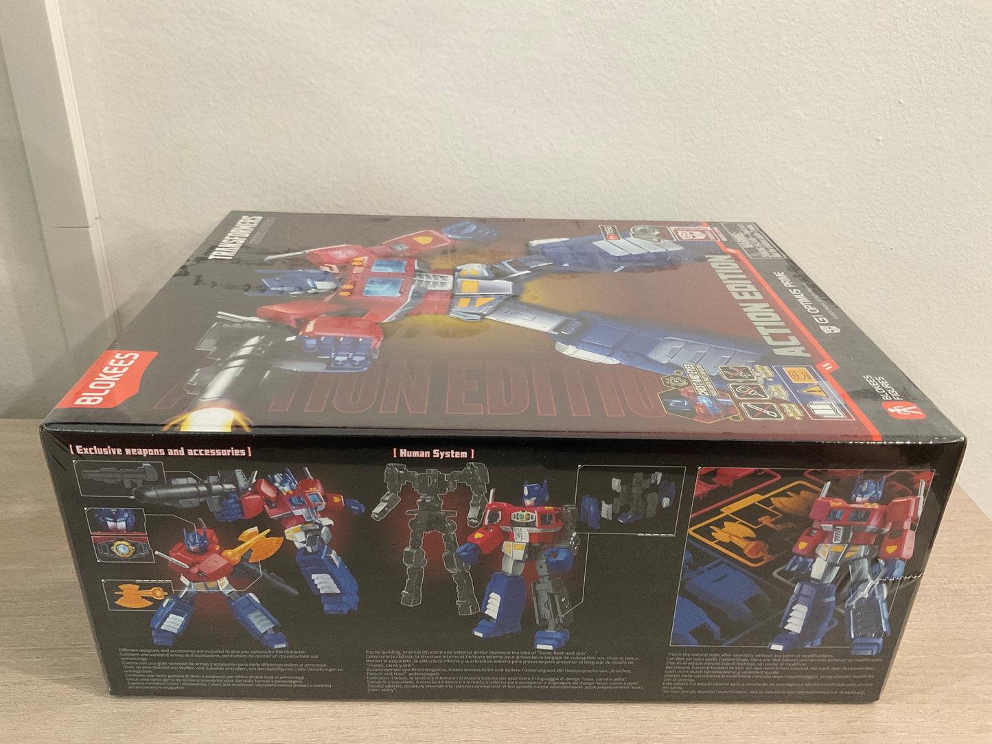 Transformers G1 Optimus Prime Blokees Action Edition Model Kit