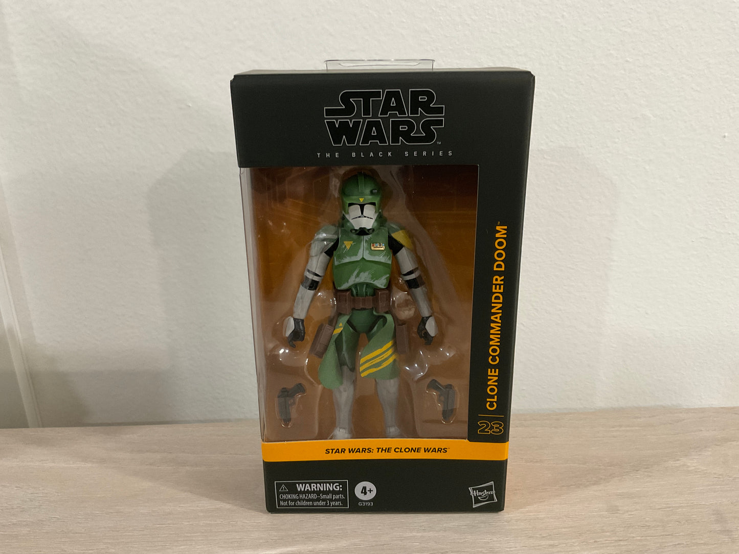 Star Wars The Black Series Clone Commander Doom – The Clone Wars 6-Inch Action Figure