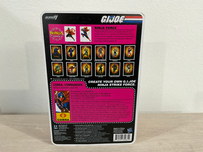 G.I. Joe ReAction+ Cobra Commander (Ninja Force) 3.75-Inch Action Figure