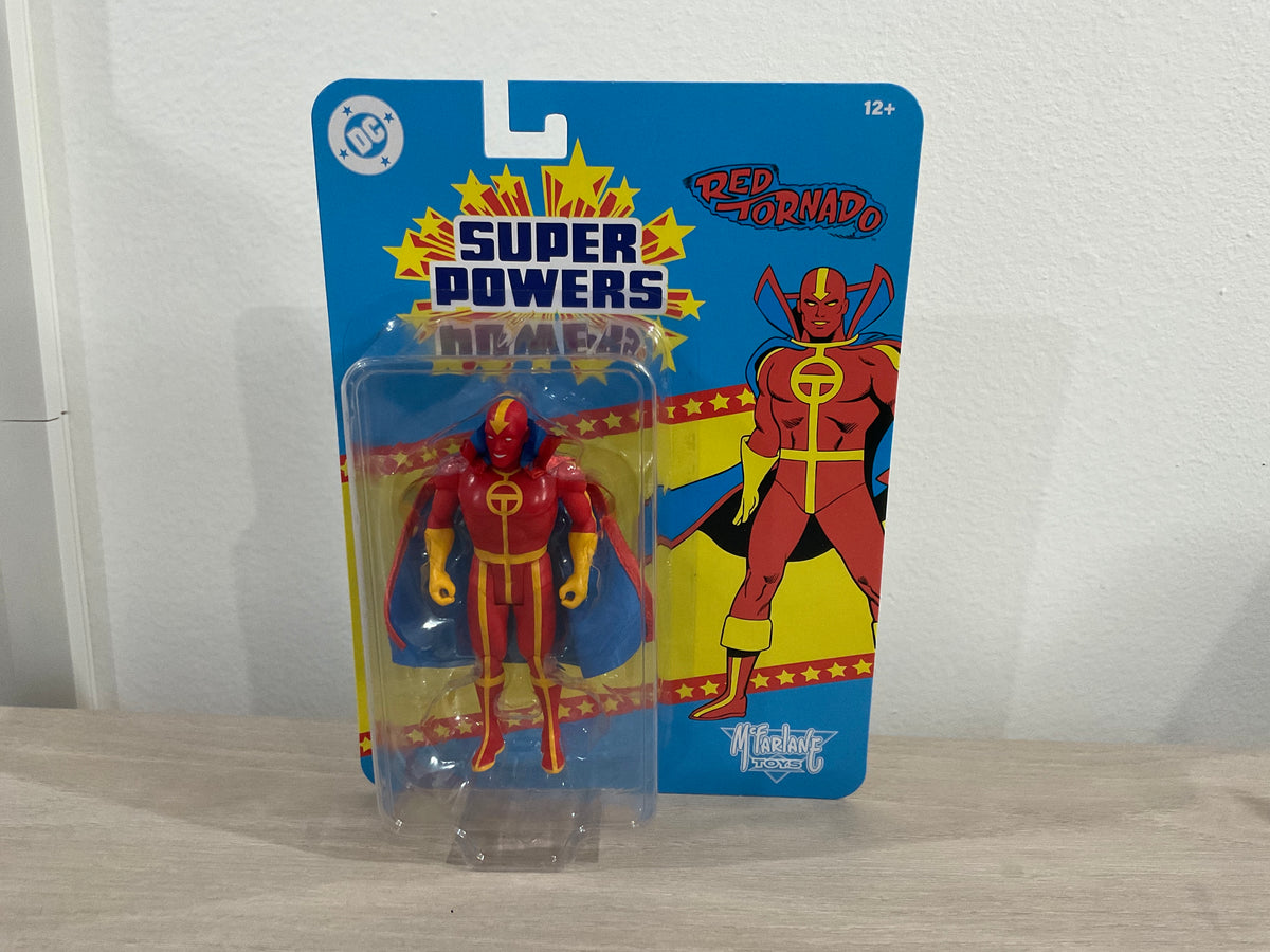 DC McFarlane Super Powers Red Tornado 4.5" Action Figure