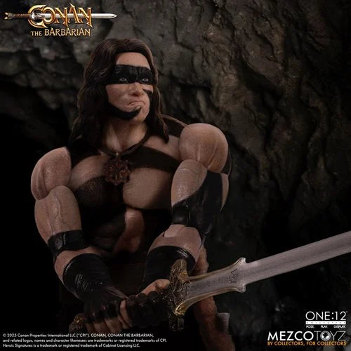 Mezco One:12 Collective Conan the Barbarian (1982) War Paint Edition 1:12 Scale Action Figure