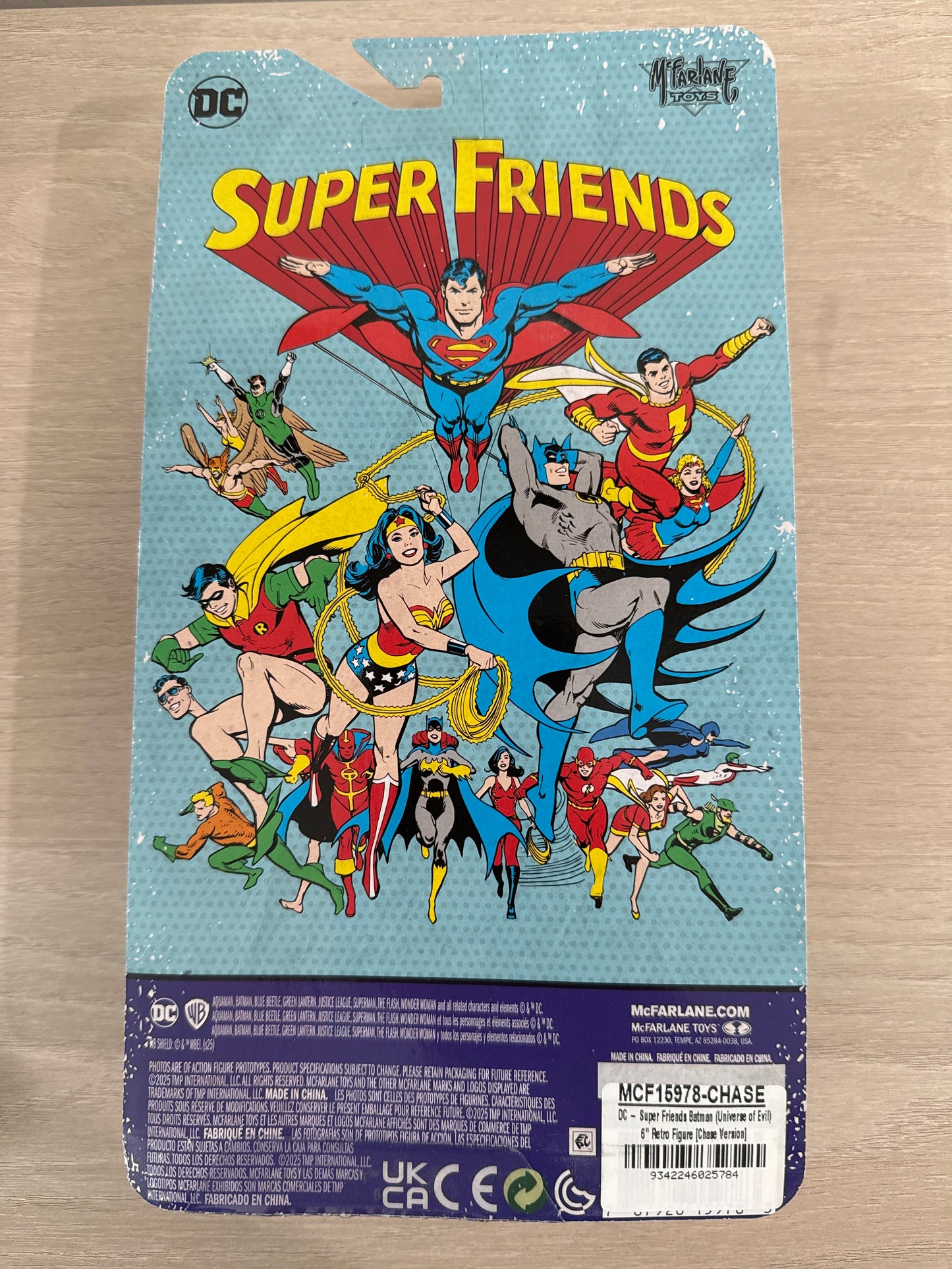 DC Retro Super Friends Red Batman 6-Inch Action Figure – Platinum Chase Edition