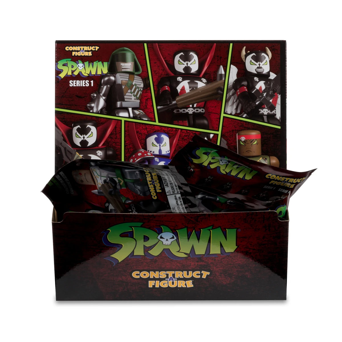 Spawn Construct-a-Figure Series 1 Mini-Figure Blind Bag Case of 36 – McFarlane Toys