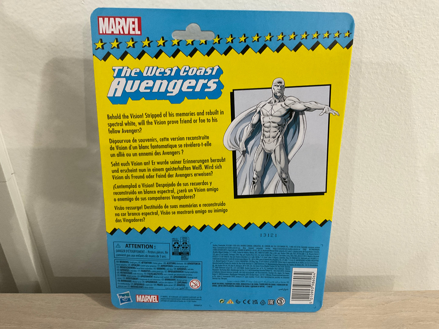 Marvel Legends Series Vision 6-Inch Retro Action Figure