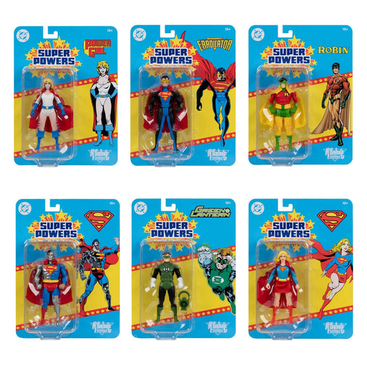 DC Super Powers Wave 13 4 1/2-Inch Scale Action Figure Case of 6
