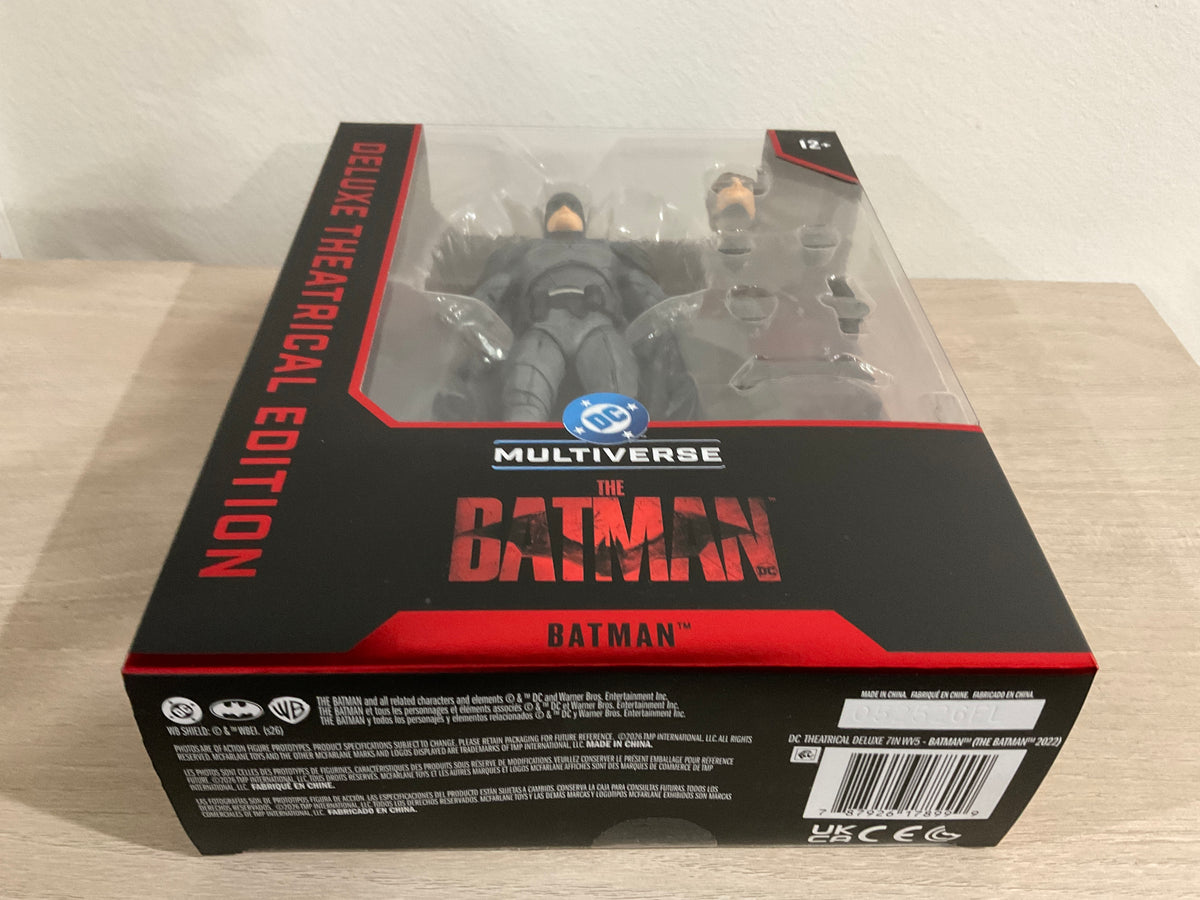 DC Multiverse Deluxe Theatrical Edition The Batman 2022 Batman 7-Inch Scale Action Figure
