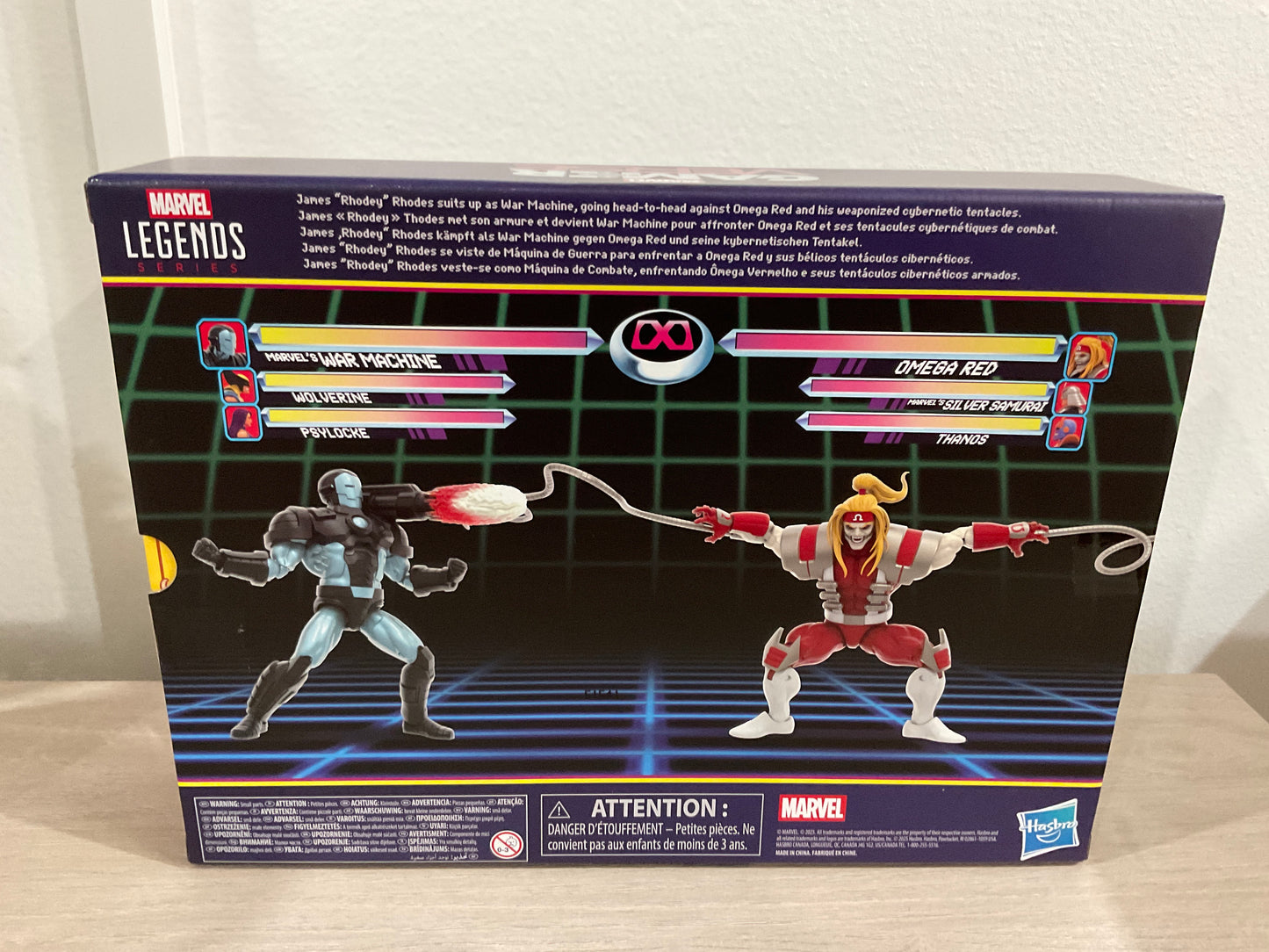 Marvel Legends Gamerverse War Machine vs Omega Red 2-Pack (Marvel vs. Capcom Inspired)
