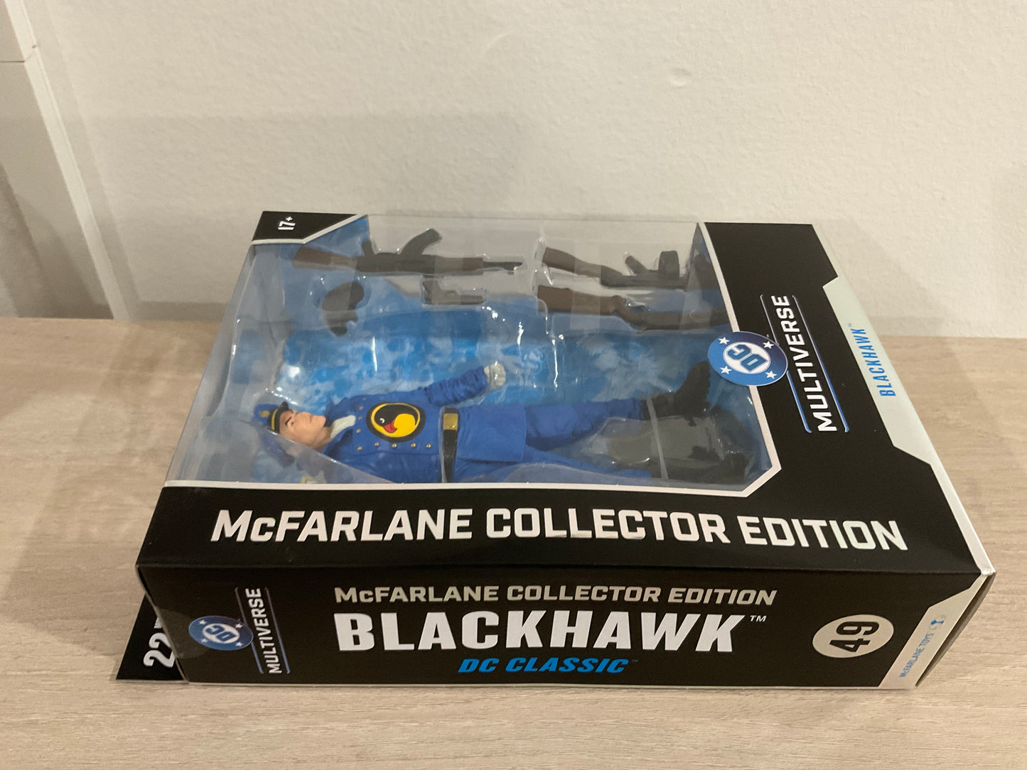 DC McFarlane Collector Edition Wave 13 #49 Blackhawk (DC Classics) 7″ Action Figure