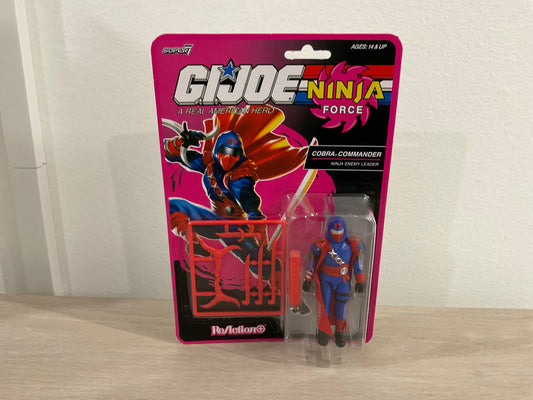 G.I. Joe ReAction+ Cobra Commander (Ninja Force) 3.75-Inch Action Figure