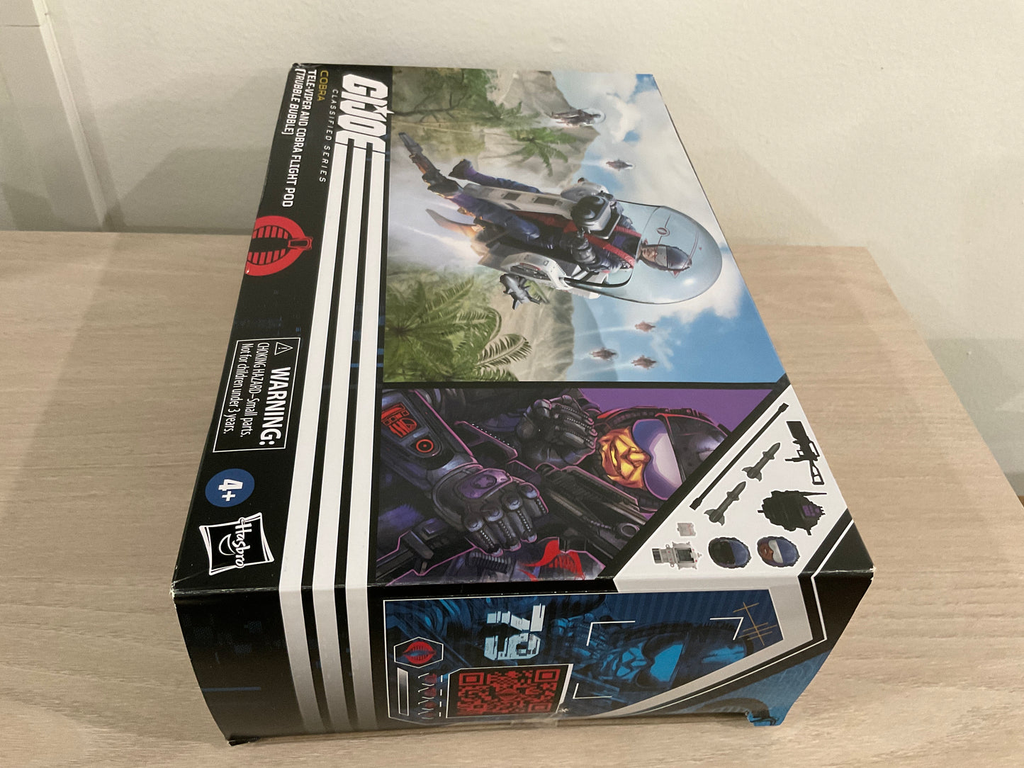 G.I. Joe Classified Series Tele-Viper & Cobra Flight Pod (Trubble Bubble) 6-Inch Vehicle Set