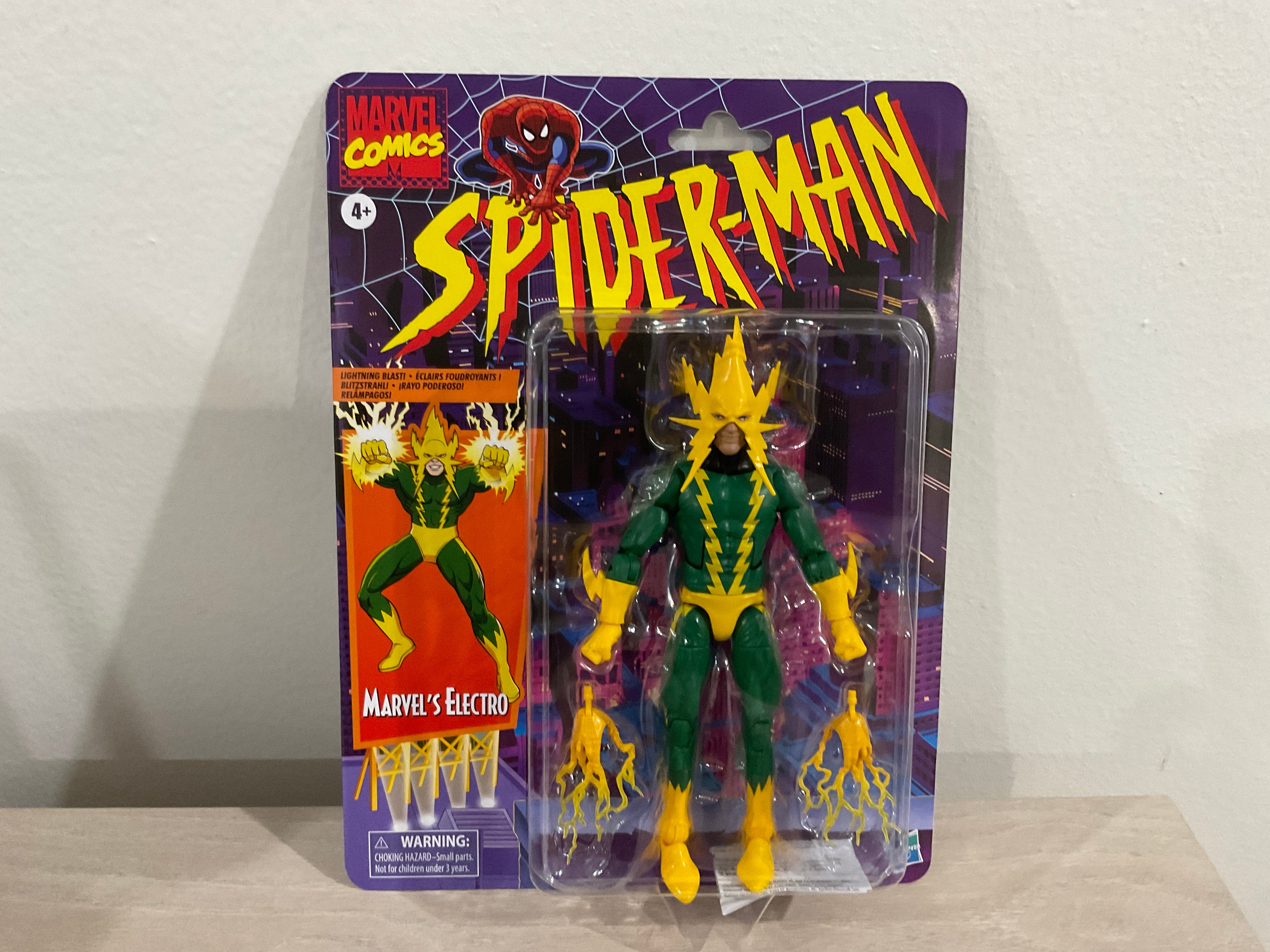 Marvel Legends Retro Marvel’s Electro 6-Inch Action Figure – Mr. J's ...