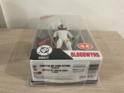 McFarlane DC Page Punchers Bloodwynd Red Platinum Edition Justice League #77 7-Inch Figure