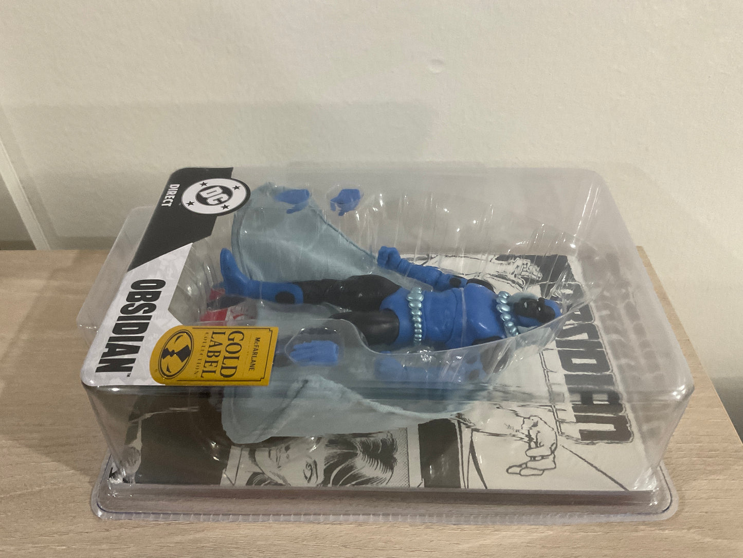 Obsidian (Infinity Inc. #16) Gold Label 7" Action Figure w/ Lithograph – McFarlane Collector Edition