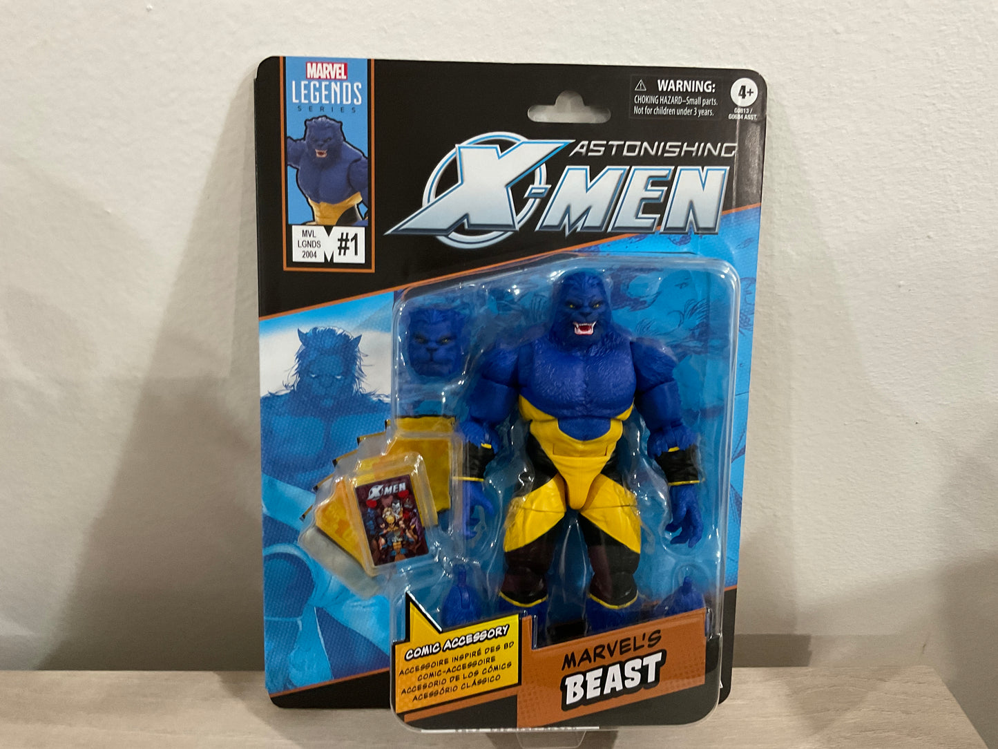 Marvel Legends Series Beast (Astonishing X-Men) – 6-Inch Action Figure
