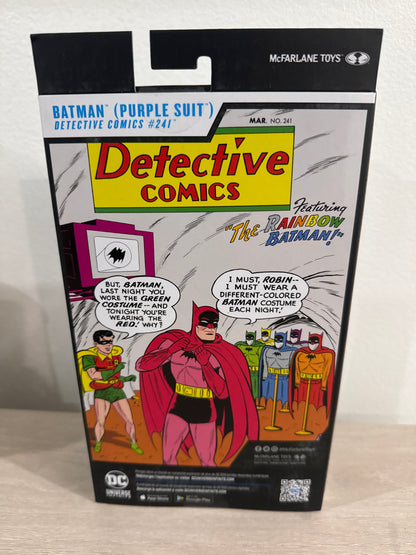 Batman – Purple Suit (Detective Comics #241) DC Multiverse Red Platinum Edition 7-Inch Action Figure