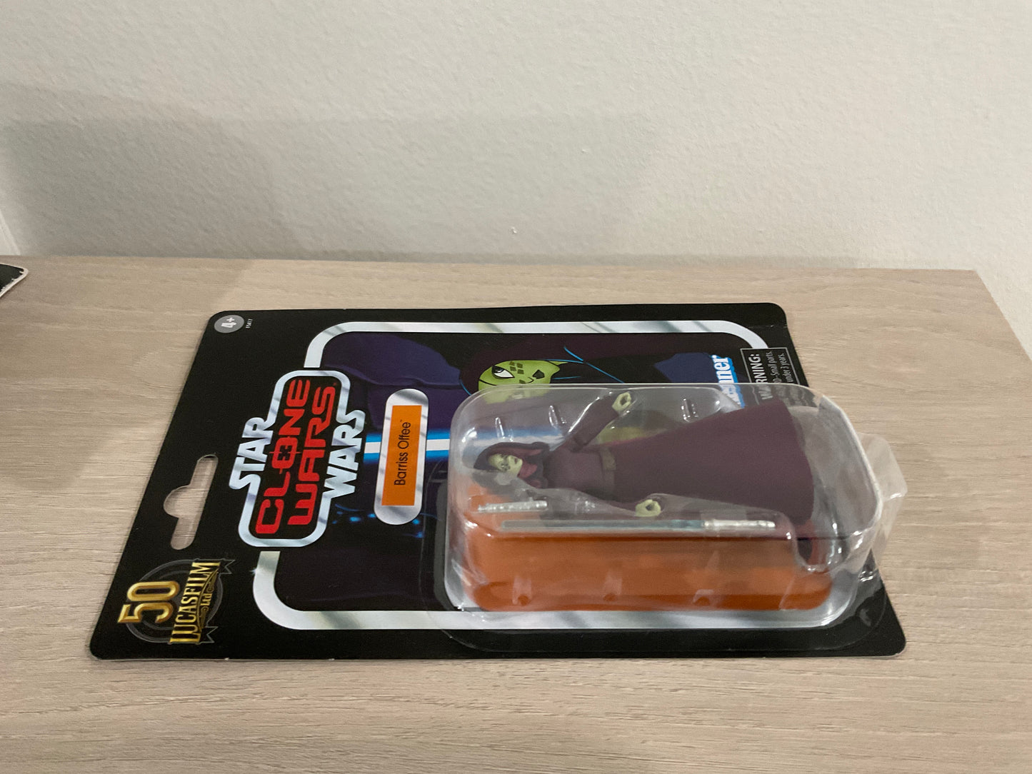 Star Wars The Vintage Collection Barriss Offee (Clone Wars) 3.75-Inch Action Figure (Substandard)