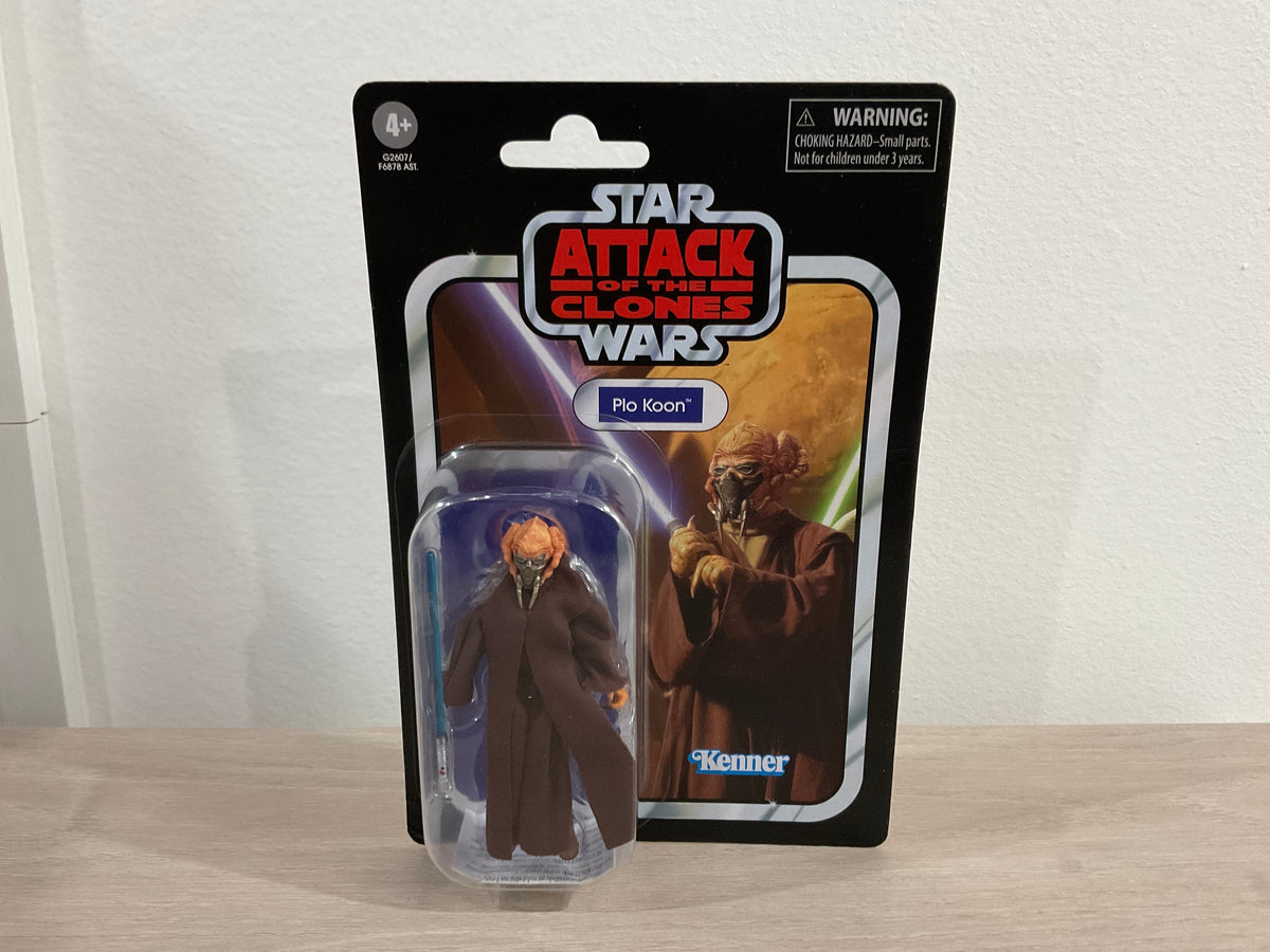Star Wars The Vintage Collection Plo Koon 3 3/4" Action Figure - Substandard Card 1