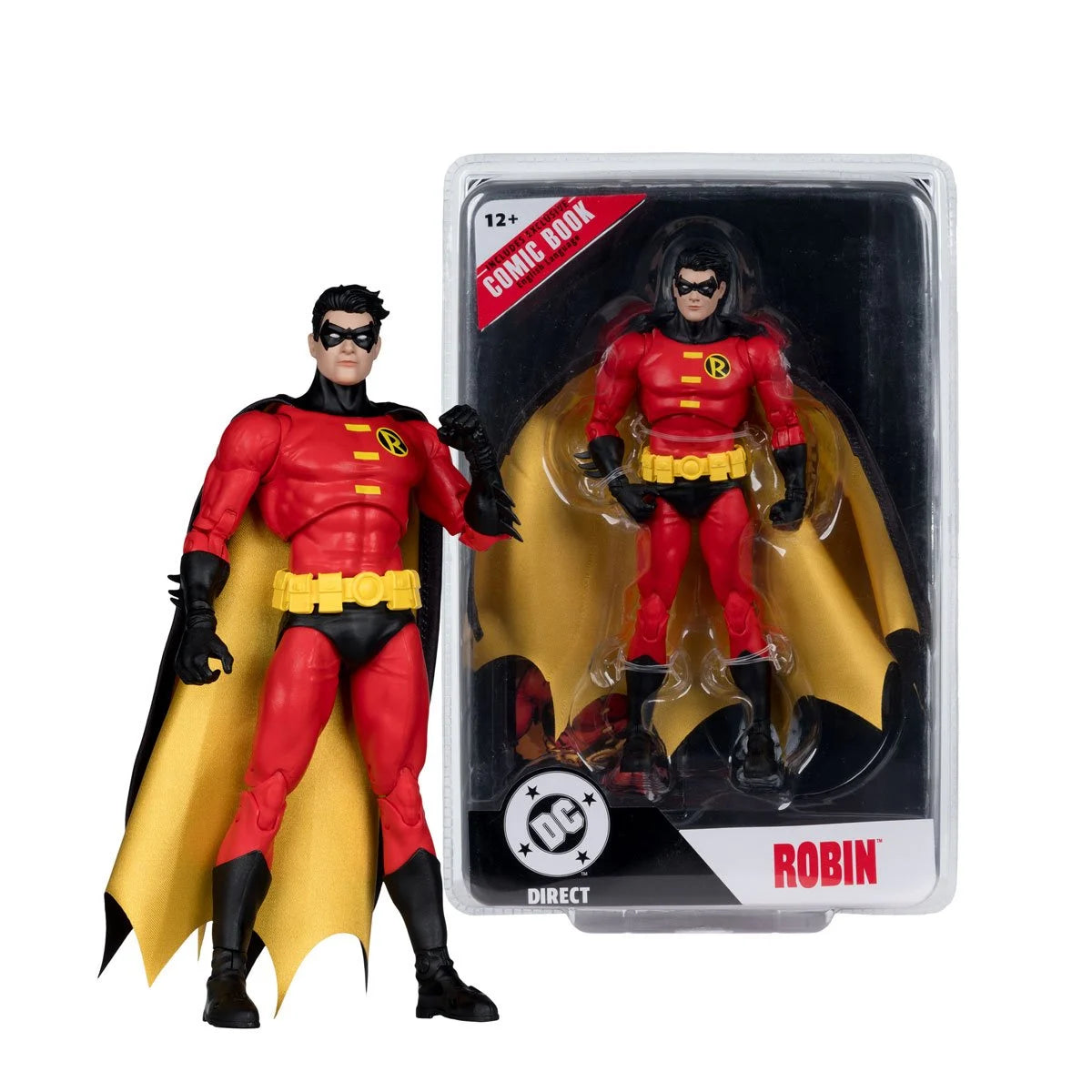 DC Direct Page Punchers Robin Teen Titans #41 7-Inch Figure with Comic