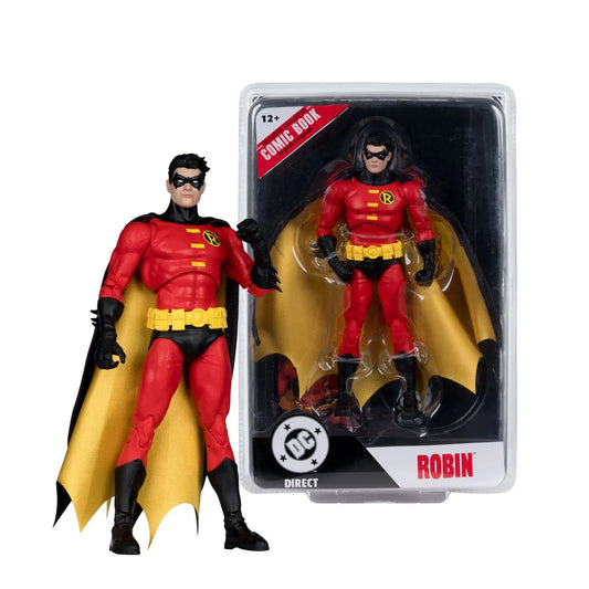 DC Direct Page Punchers Robin Teen Titans #41 7-Inch Figure with Comic