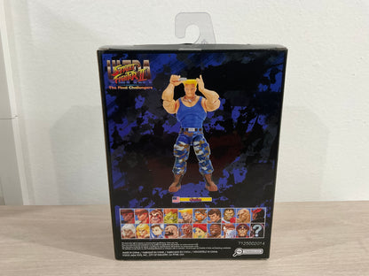 Jada Toys Street Fighter II Guile Player 2 1:12 Scale Action Figure