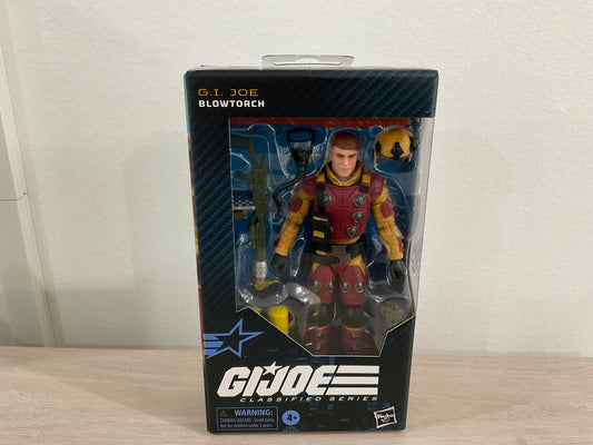 G.I. Joe Classified Series Blowtorch 6-Inch Action Figure Hasbro (Substandard Box 4)