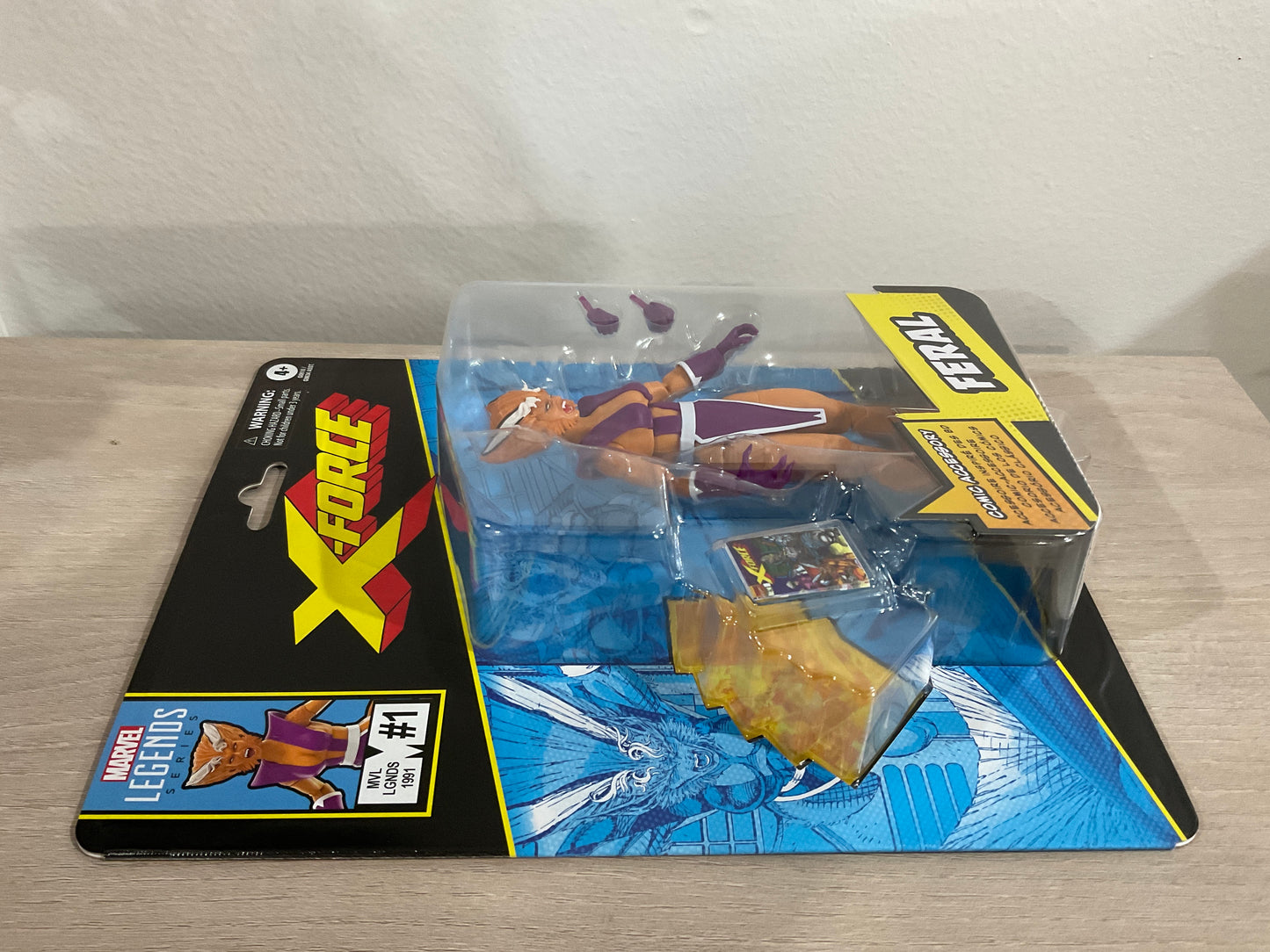 Marvel Legends Series Feral (X-Force & X-Men Comics-Inspired) – 6-Inch Action Figure