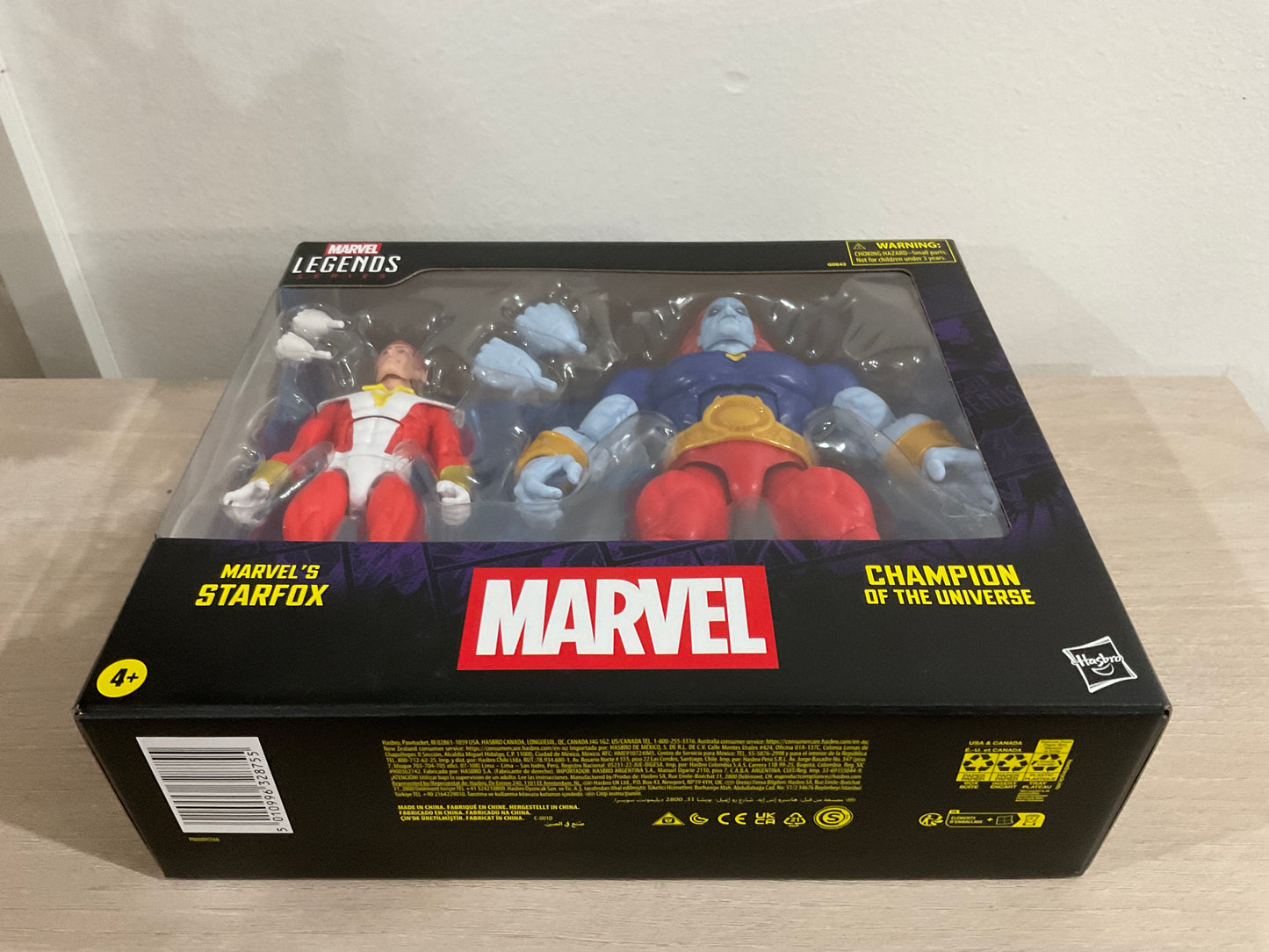 Marvel Legends Starfox & Champion of the Universe 6-Inch Action Figures 2-Pack – Hasbro Marvel Legends