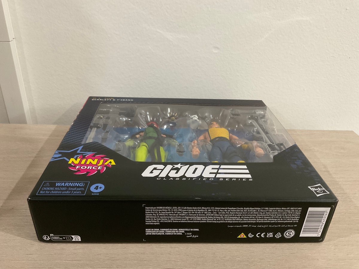 G.I. Joe Classified Series #212 – Ninja Force Scarlett & T'Jbang