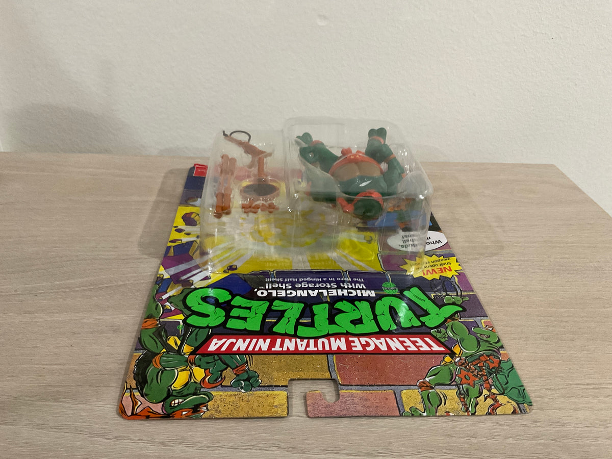 Teenage Mutant Ninja Turtles Original Classic Storage Shell Michelangelo 4" Action Figure – Playmates Toys