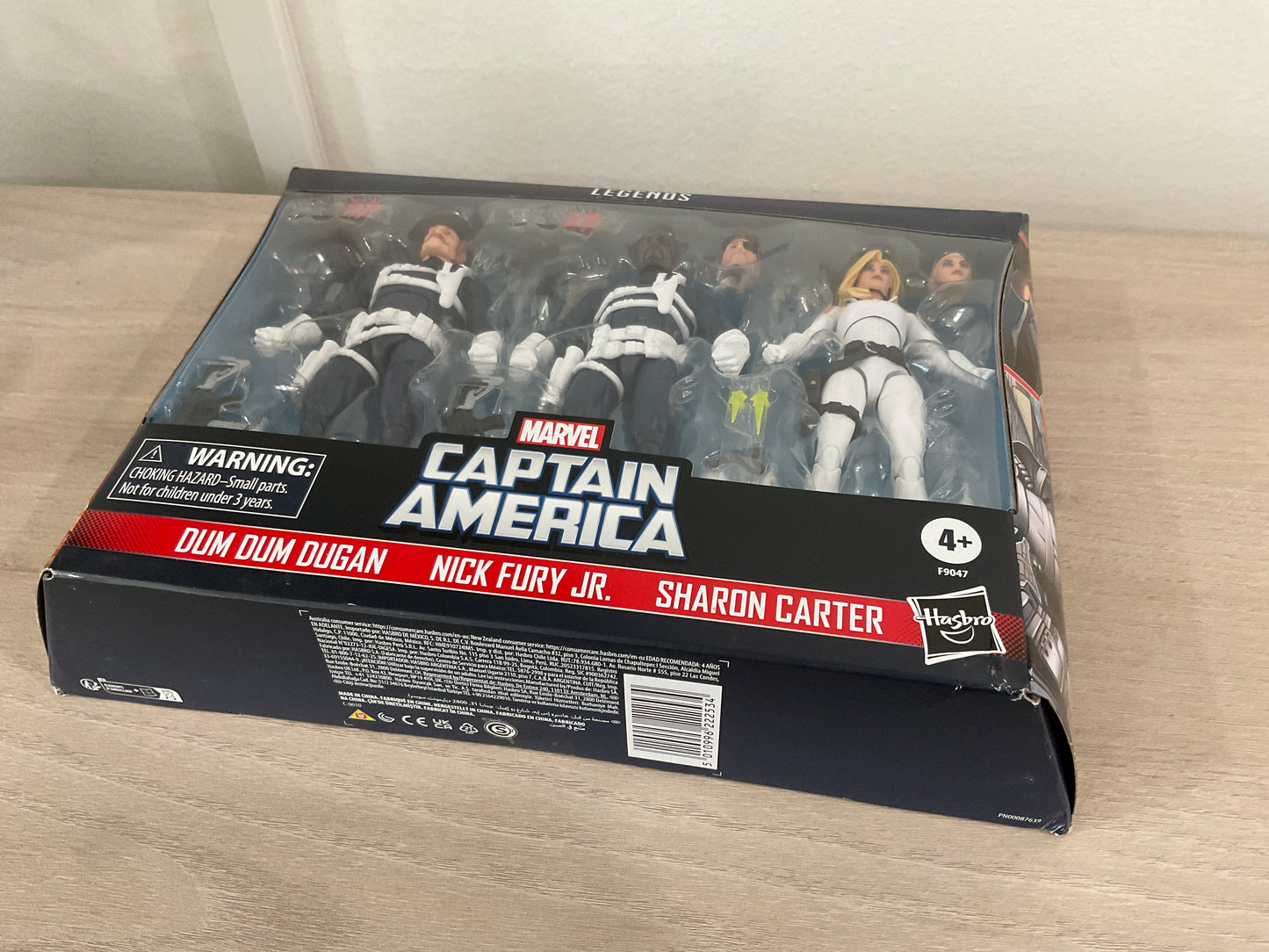 Marvel Legends Series S.H.I.E.L.D. 3-Pack – Dum Dum Dugan, Sharon Carter & Nick Fury Jr. 6" Figures (Damaged Packaging 5)