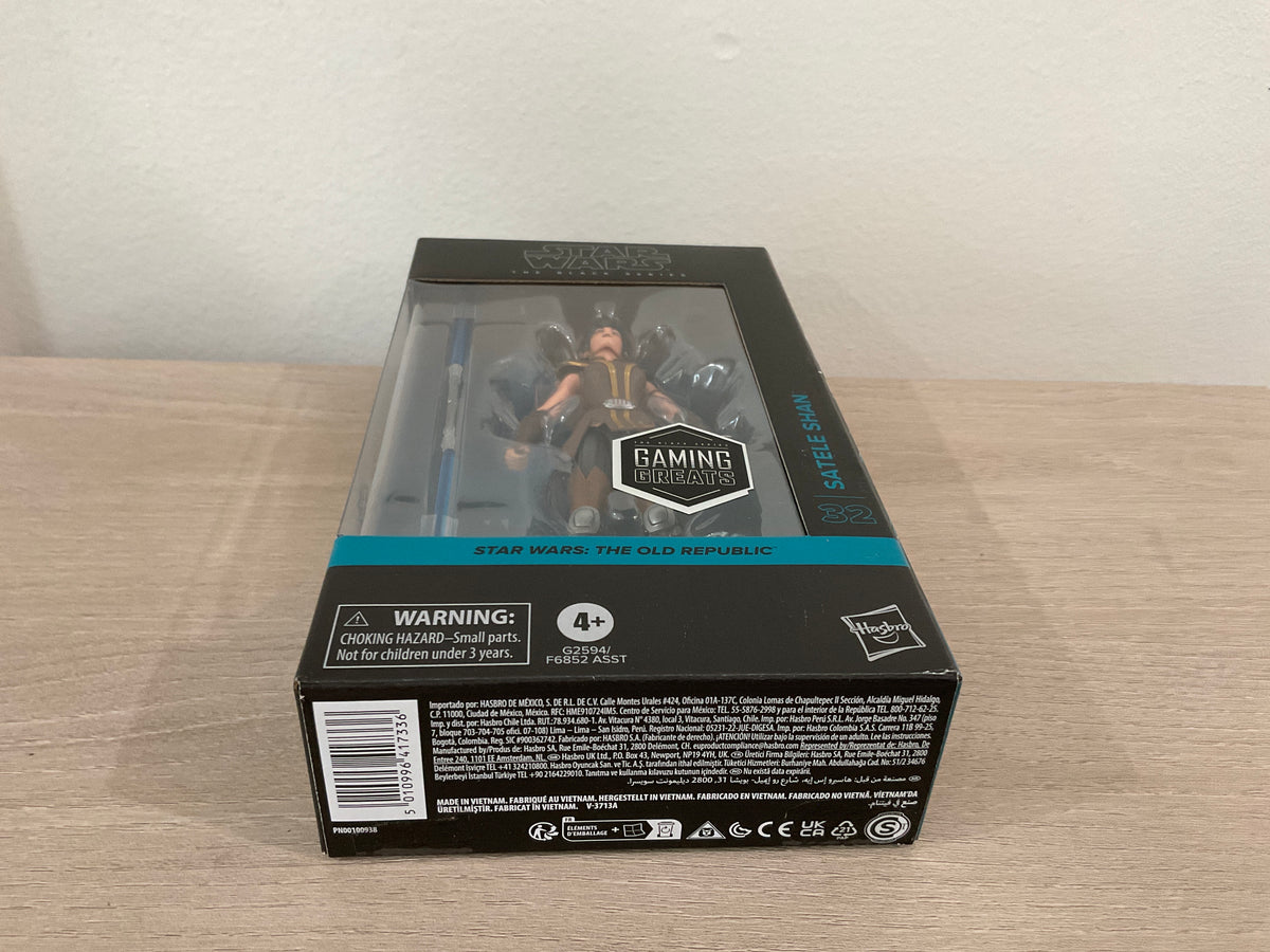 Star Wars The Black Series Gaming Greats Satele Shan The Old Republic 6" Action Figure