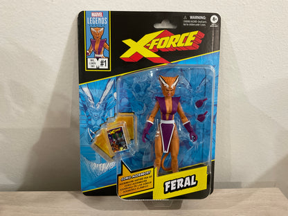 Marvel Legends Series Feral (X-Force & X-Men Comics-Inspired) – 6-Inch Action Figure