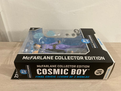 DC McFarlane Collector Edition Wave 13 #51 Cosmic Boy (Final Crisis) 7″ Action Figure – Platinum Chase