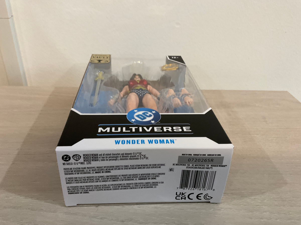 DC Multiverse McFarlane Vault Collection Wave 1 Wonder Woman Classic 7" Figure