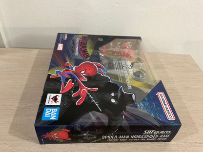 Bandai Spirits S.H.Figuarts Spider-Man: Across the Spider-Verse Spider-Man Noir & Spider-Ham Action Figure Set